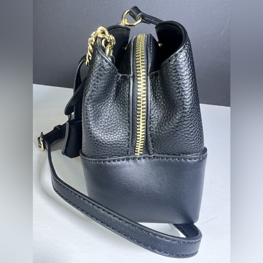 NWOT Nine West Brooklyn Jet Set Crossbody Bag in Black - Picture 5 of 16